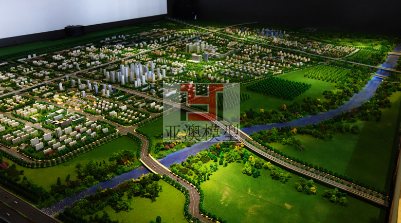 涿州規劃館---城市規劃沙盤順利驗收并開館！(圖1)