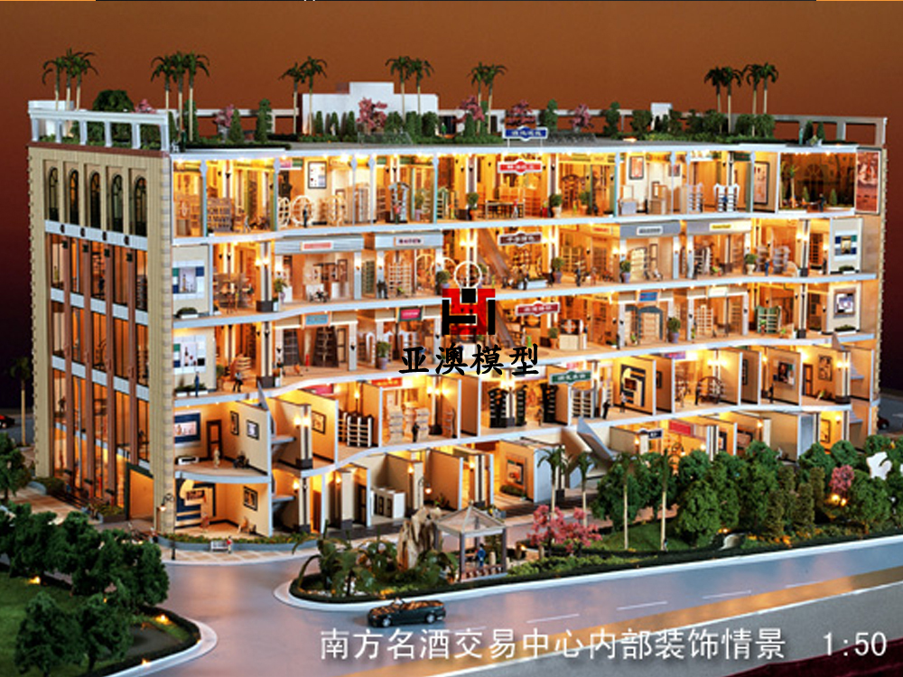 商業氛圍剖面模型