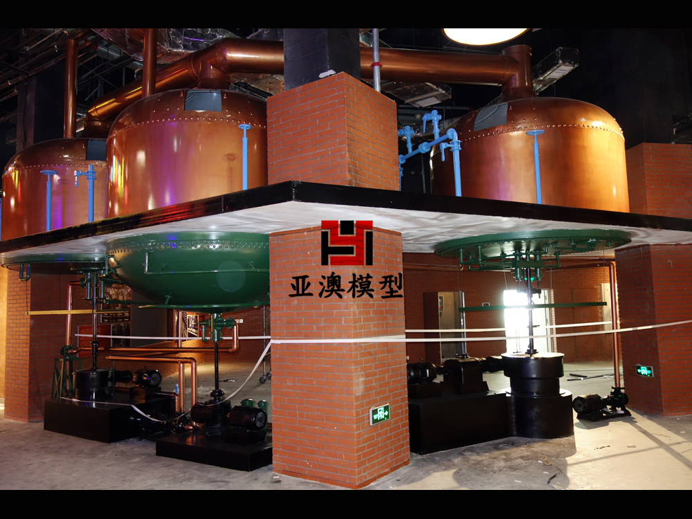 啤酒釀制設備造型