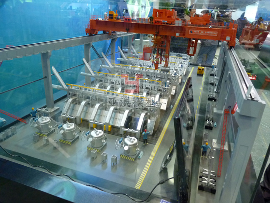 鋁箔生產設備模型