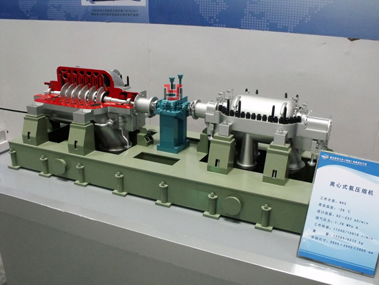 離心壓縮機模型