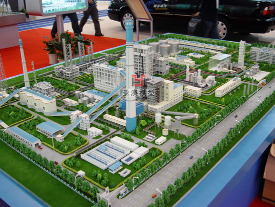 兗礦煤化工園區沙盤