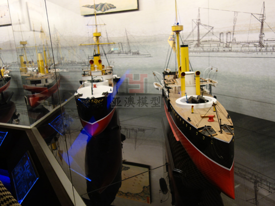 古代作戰艦船模型